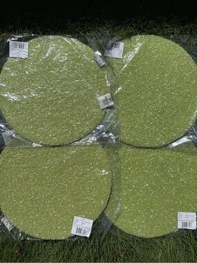 Kim Seybert Hand Beaded Placemats - Set of 4 - NWT